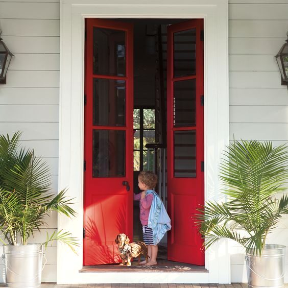 Paint Color Spotlight: My Top 10 Favorite Red Paint Front Door Colors